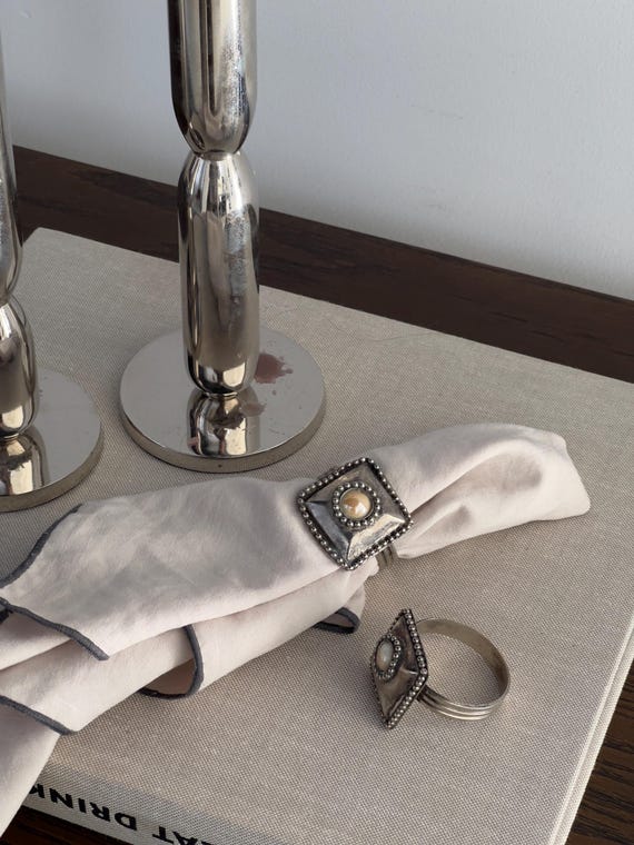 Pair of Vintage Napkin Rings