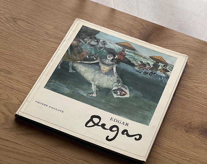 Vintage Edgar Degas Art Book