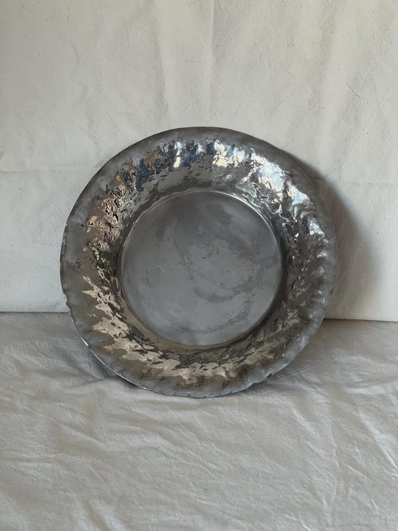 Rostfritt Stal Hand-hammered Bowl