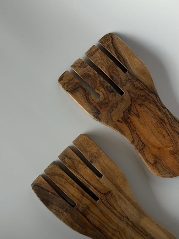 Wooden Salad Servers
