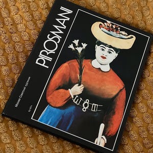 Vintage Hardcover Painter Book Coffee Table Art Book Retro Pirosmani Book Art Lover Gift for Art Collector Housewarming Gift for Book Lover
