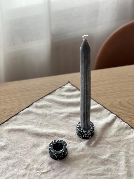Heavy Taper Candle Holder