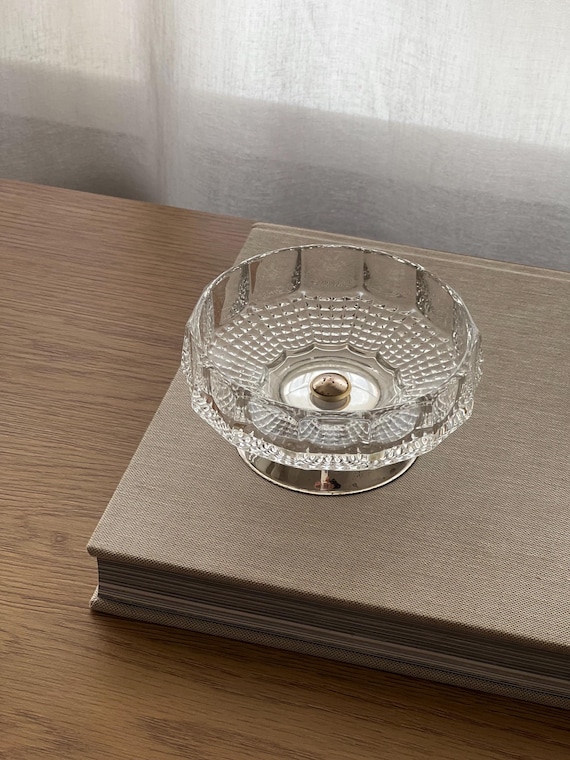 Footed Glass Serving Dish