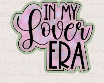 Lover Era Cookie Cutter STL File: Labeled Cutter (Digital Download)