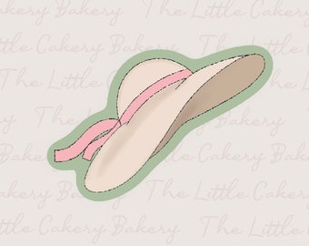 Floppy Hat Cookie Cutter STL File: Mother's Day Design (Digital Download)