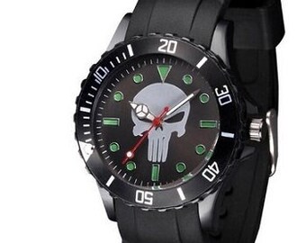 Reloj Punisher (Strap Silicona)