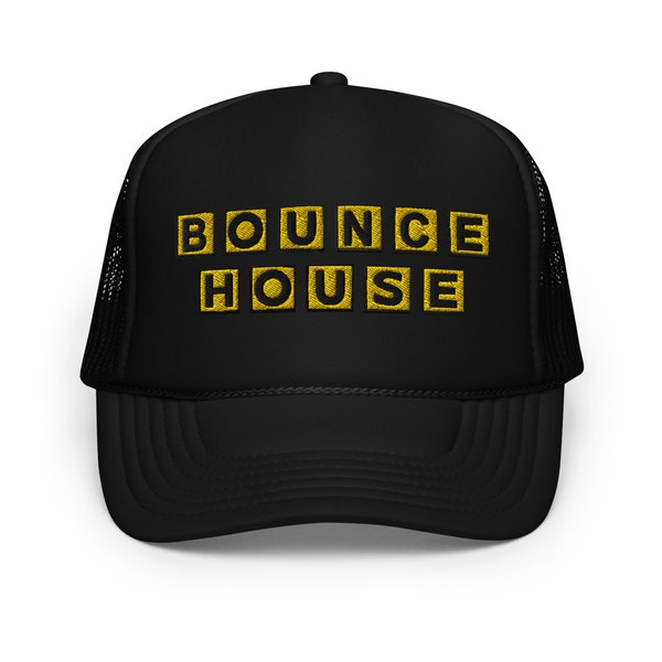 Bounce House UCF College Tailgate Waffle House Trucker Hat