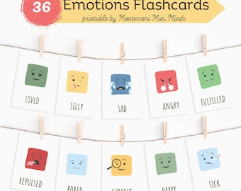 Self-Regulation Flashcards, Feelings Flash cards for Kids, Zones of regulation, Counseling Visuals,  Calm Corner Cards, School Psychology,