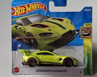 Hot Wheels Aston Martin Vantage GTE Grün Exotischer Sportwagen Diecast Modell Spielzeug Geschenk