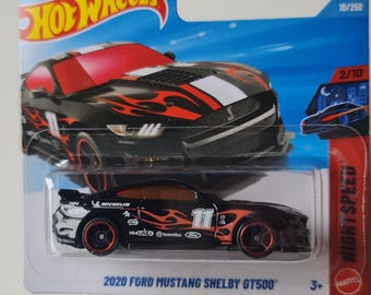 Hot Wheels 2020 Ford mustang Shelby ID500 Nightburnerz 1:64 Diecast Car Neues versiegeltes Sammlergeschenk