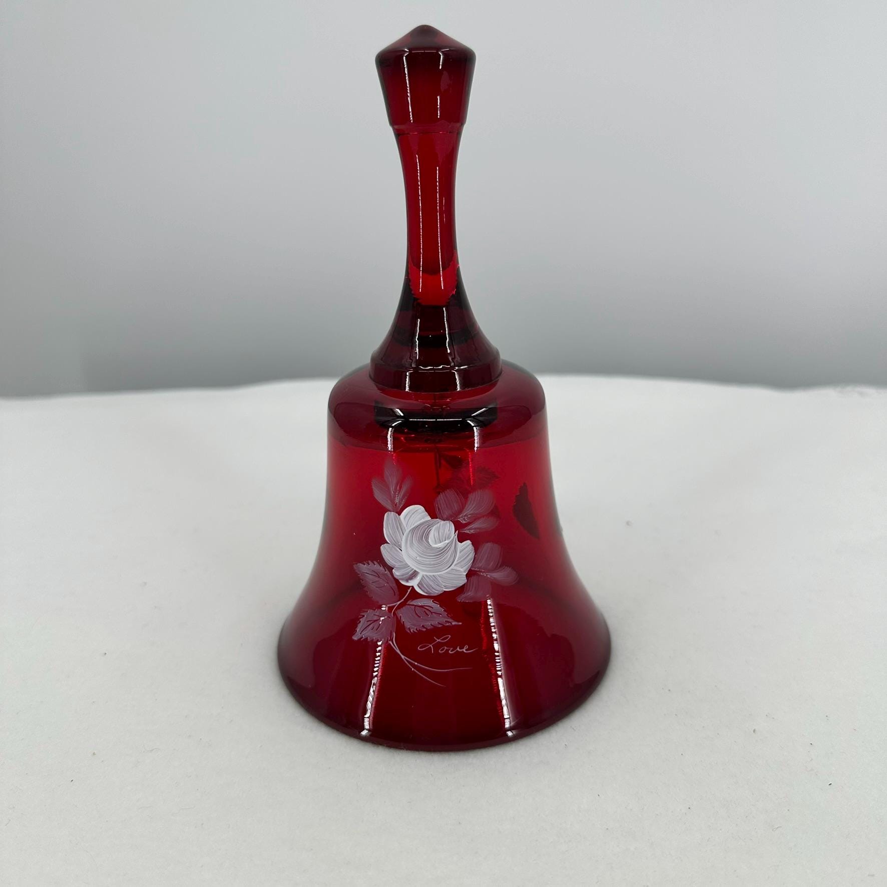 ヴィンテージ、フェントン ハンドメイド レッド「ルビーベルのラブ