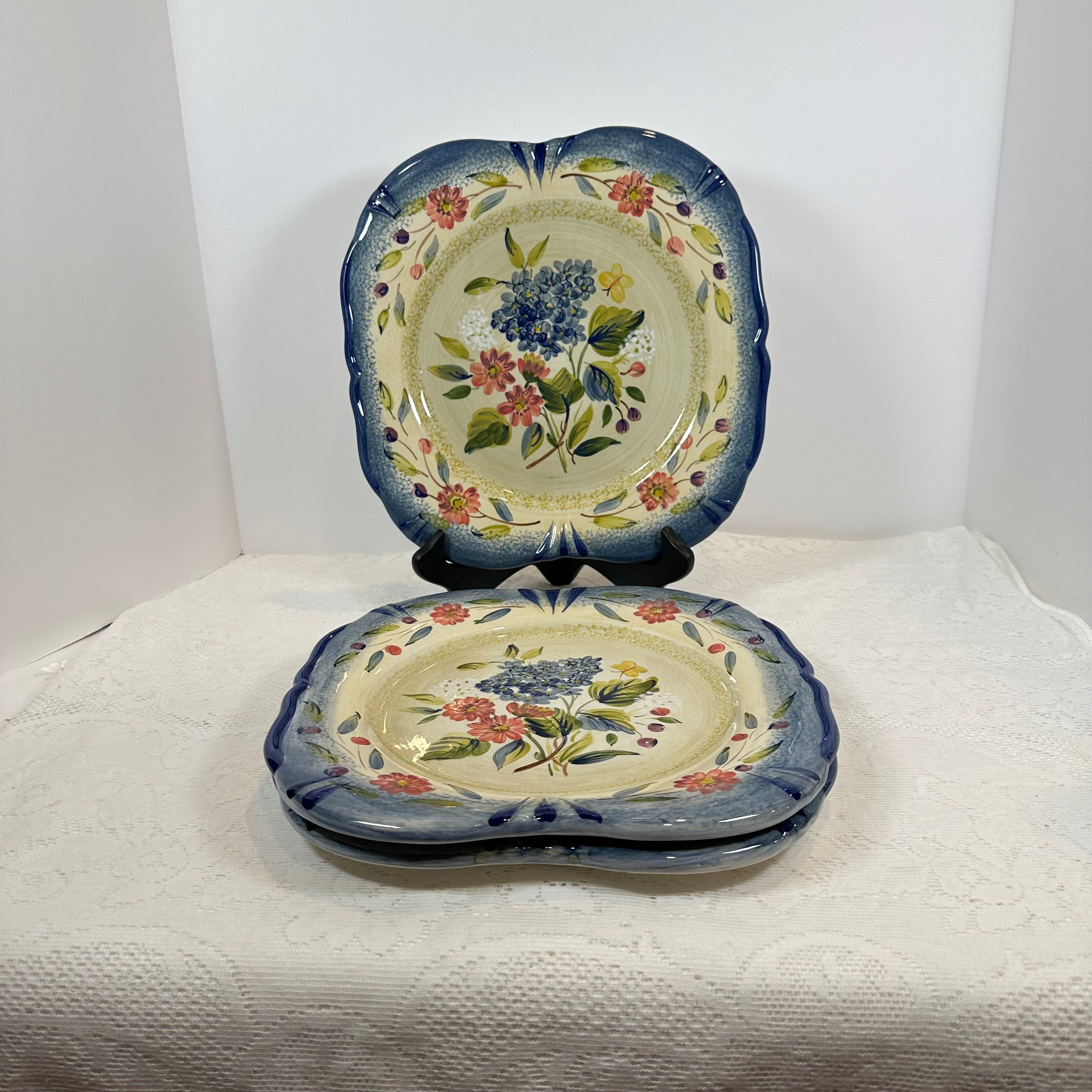 Vintage Set of THREE, Certified International Pamela Gladding