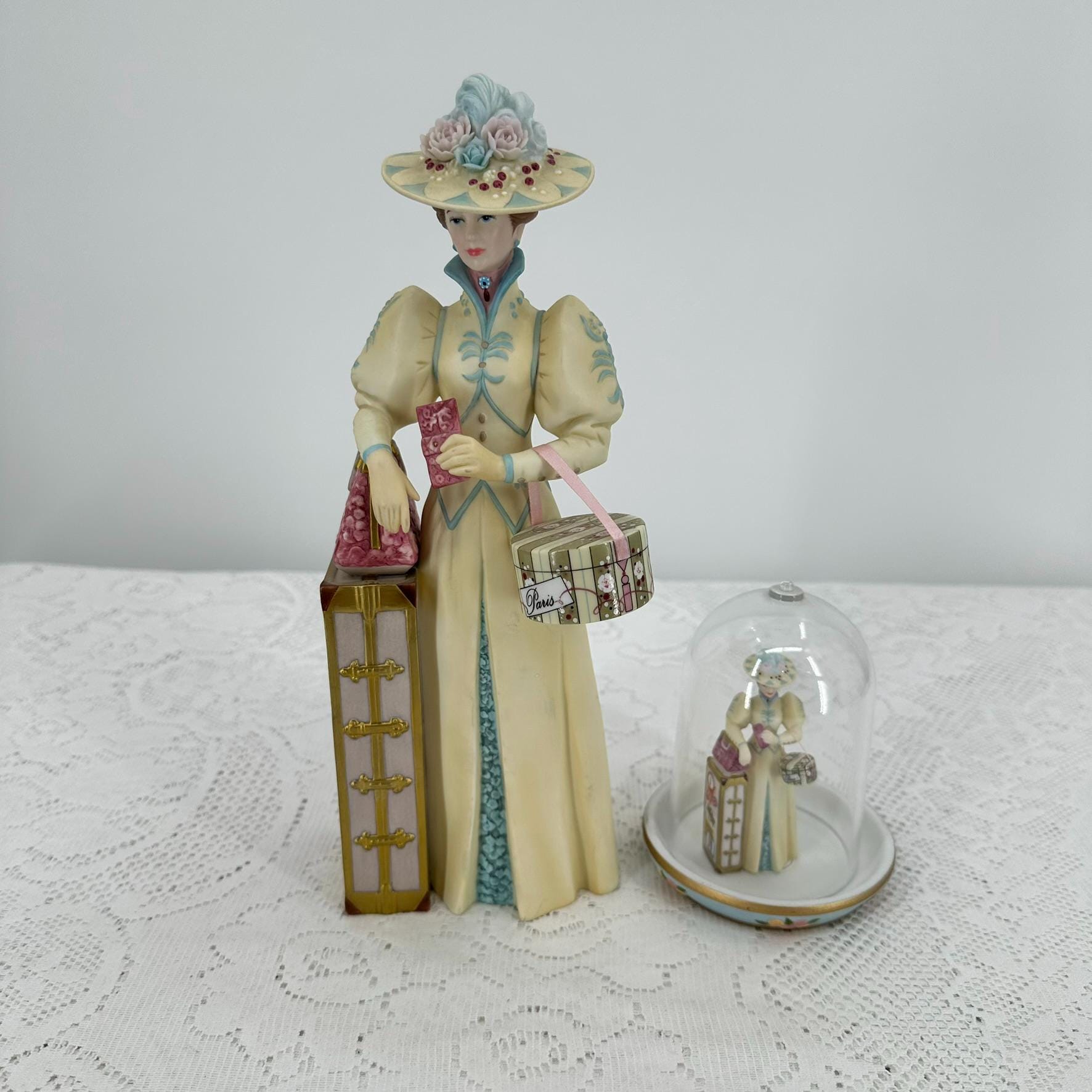 1980年ビンテージ アールデコ香水瓶 帽子をかぶった女 1980年ビンテージ アールデコ香水瓶 帽子をかぶった女 【公式通販】