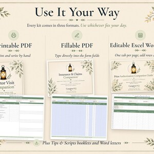 Caregiver Binder Bundle, Medical Binder Printable, Hospital Planner, Christian Caregiver Gift | CaregiverHQ Complete Kit Collection image 9