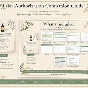 Caregiver Binder Bundle, Medical Binder Printable, Hospital Planner, Christian Caregiver Gift | CaregiverHQ Complete Kit Collection image 6