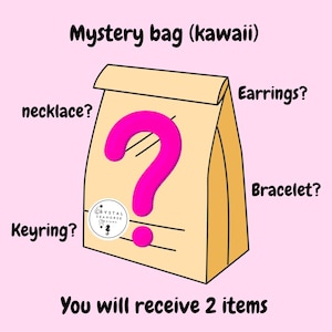 Mystery Jewellery Bag Kawaii Blind Bag Cute Fun Gift Idea Unique Random Jewellery Package Surprise Lucky Dip Gift For Her Birthday Present