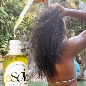 Olio per capelli spessi Fieno greco Chebe Hair Food, Lavanda, Stimola la crescita dei capelli Olio, Rafforza i capelli/Radici Ricrescita Bordi/Capelli Trattamento del cuoio capelluto