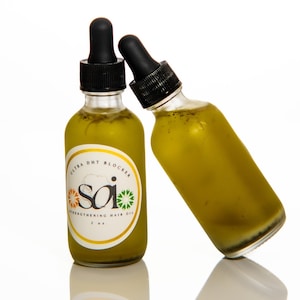 DHT Blocker Hair Maximum Strength Potent Oil Significantly Reduces Shedding Handmade Infused Oil Male / Female