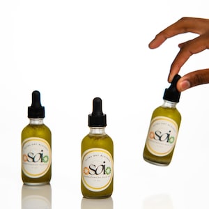 Sisterlocks/ Dreadlocks Hair Growth Oil | Ayurvedic DHT Blocker| Alopecia Treatment| Rosemary Oil | Nettle Leaf Oil | Black Owned