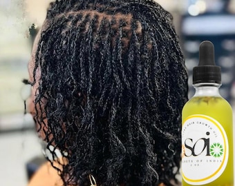 Microlocs Hair Growth Oil: India's Herbal Secret for Thicker Curly Hair