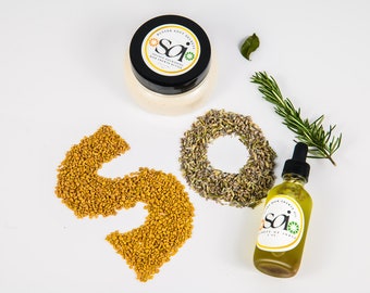 Hair Growth Oil and Shea Butter Bundle | SOI HAIRCARE