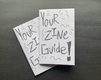 YOUR ZINE GUIDE! | a handmade minizine all about zines! small history, tips, explanation, beginner zine