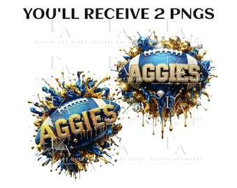 North Carolina A&T University PNG Sublimation Design Bundle