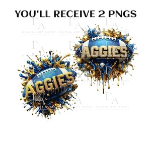 ノースカロライナ A&T 大学 PNG 昇華デザイン バンドル