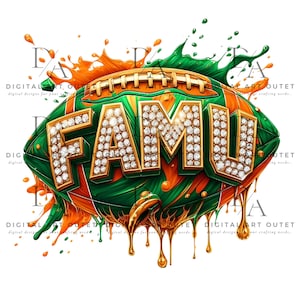 Florida A&M University PNG Sublimation Design