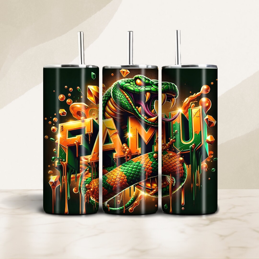 Florida A&M University 20oz Tumbler Sublimation Design - Etsy