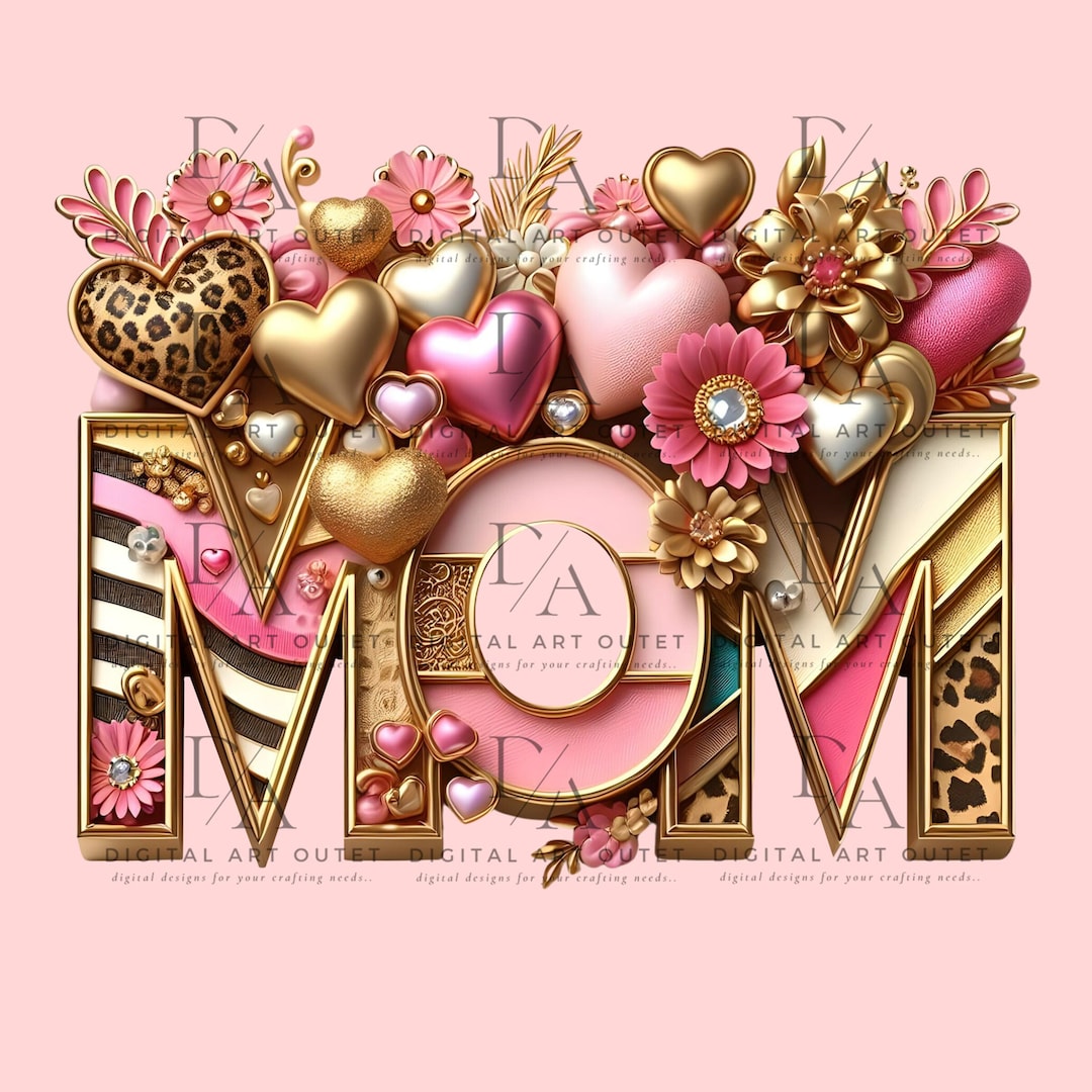 Mom PNG Sublimation Design - Etsy
