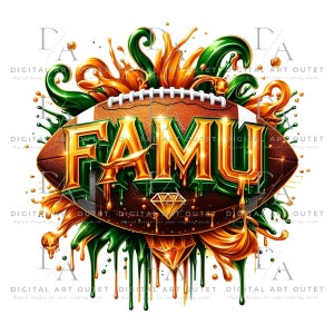 Florida A&M University PNG Sublimation Design