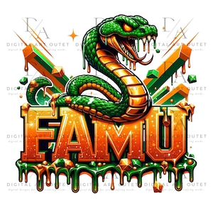Florida A&M University PNG Sublimation Design