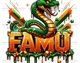 Florida A&M University PNG Sublimation Design