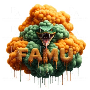 Florida A&M University PNG Sublimation Design