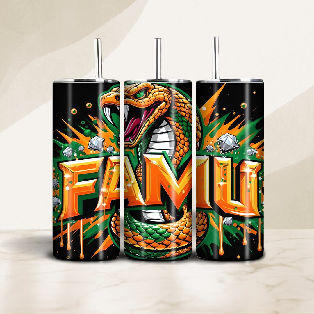 Florida A&M University 20oz Tumbler Sublimation Design - Etsy
