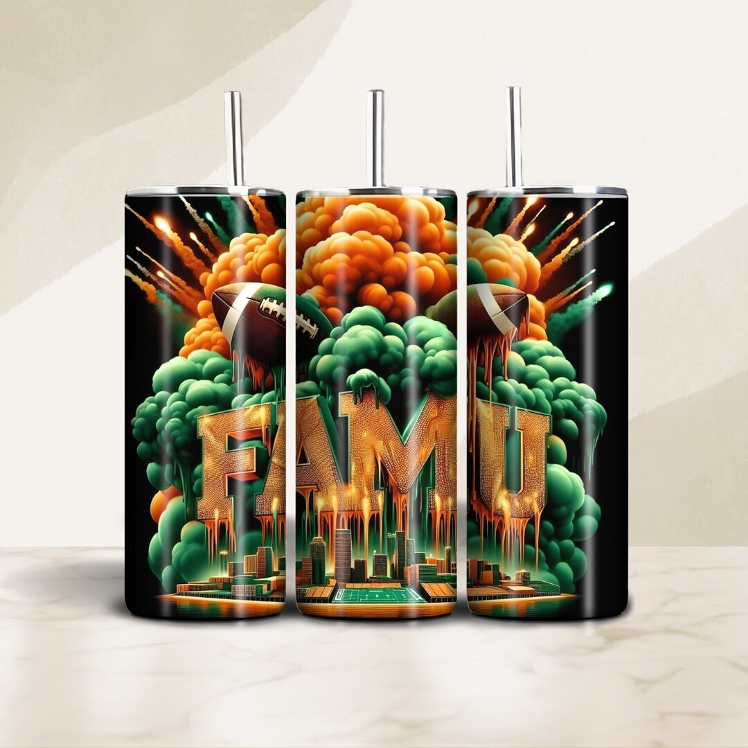 Florida A&M University 20oz Tumbler Sublimation Design - Etsy