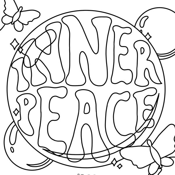 Retro Coloring Sheets