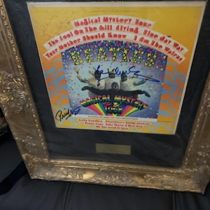 Autographed The Beatles Magical Mystery Tour Album w/COA