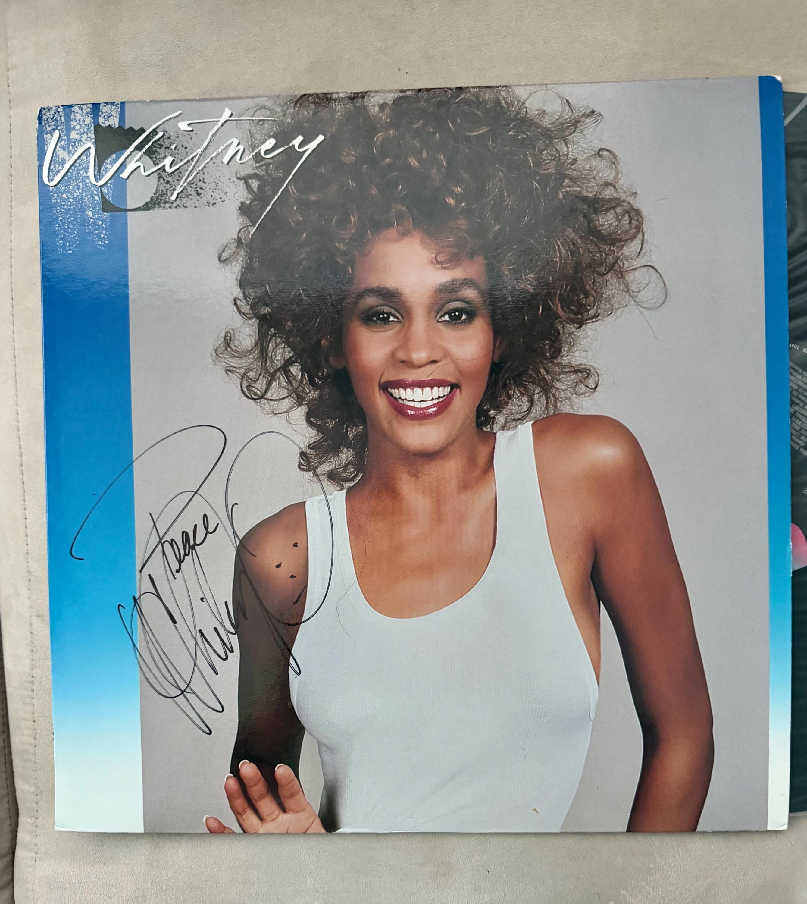 Whitney Houston Autographed - Etsy