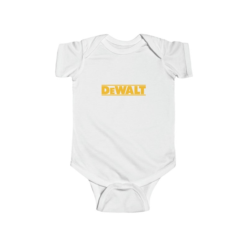 Baby Builders Shirt Dewalt Onesie Baby Shower Gift Infant Fine Jersey ...