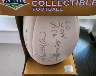 Thomas Thurman NFL Super Bowl 02.01.09 inscribed "hof '07"