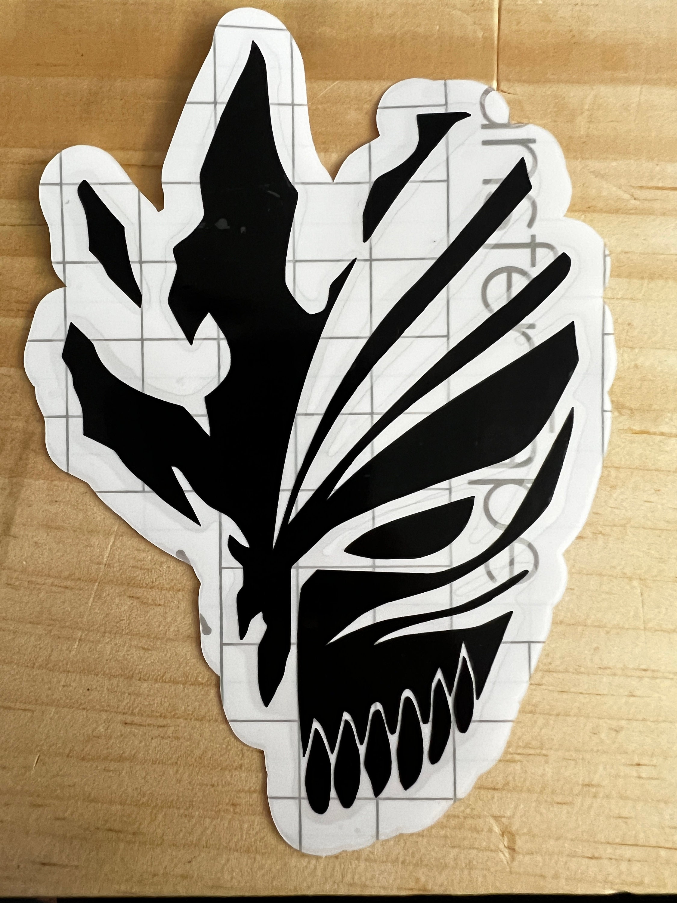 Bleach Ichigo Full Hollow Vasto Lorde Mask W/ Glow in the Dark 