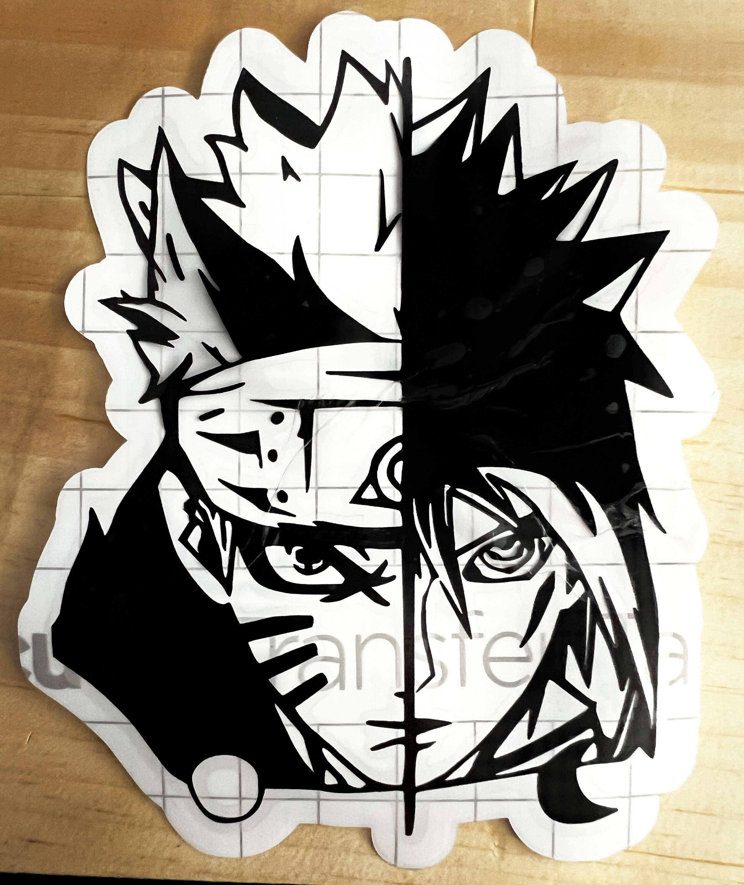 Sasuke Uchiha Rinnegan Eye Naruto Sticker Vinyl Decal Windows/Laptop  Waterproof!