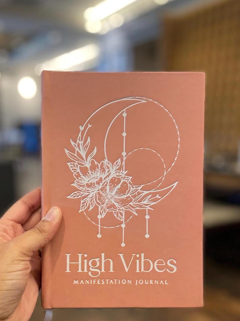 2027 Manifestation Journal Goal Setting Workbook Law of Attraction Present Dream Journal 369 Notebook Mindfulness Journaling Gift Reflection immagine 1