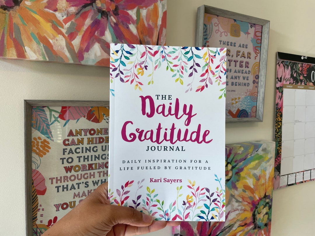 Daily Gratitude Journal, Gratitude Journal for Women, Gratitude Gift ...