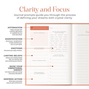 2027 Manifestation Journal Goal Setting Workbook Law of Attraction Present Dream Journal 369 Notebook Mindfulness Journaling Gift Reflection immagine 11