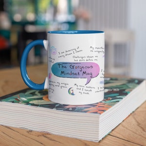 Positivity Mug, Positive Mindset Mug, Affirmations Gift, Affirmation Mug, Mindfulness Mug, Daily Affirmations Mug, Mindset Mug