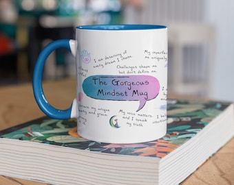 Positivity Mug, Positive Mindset Mug, Affirmations Gift, Affirmation Mug, Mindfulness Mug, Daily Affirmations Mug, Mindset Mug