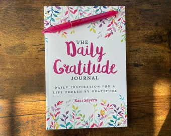 Daily Gratitude Journal, Gratitude Journal for Women, Gratitude Gift, Grateful Journal, Gratitude Affirmations, Positive Journal